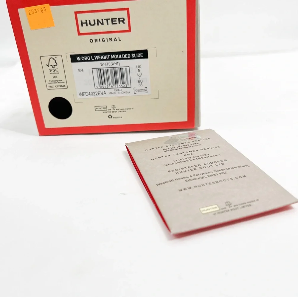 Hunter Original Lightweight Moulded Slides - Picture 10 of 10